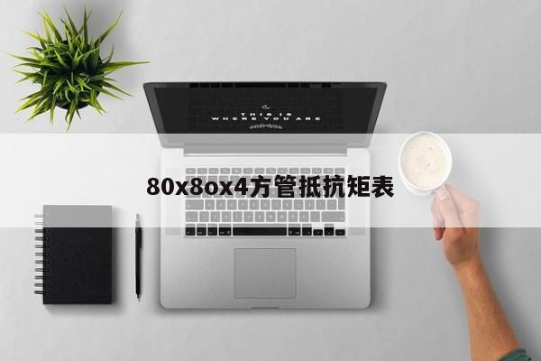 80x8ox4方管抵抗矩表